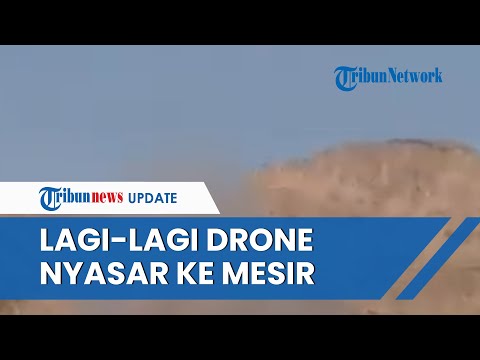 Mesir Tembak Jatuh Drone di Laut Merah, Diduga Berasal dari Houthi Yaman yang Ingin Serang Israel