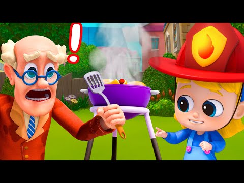 BBQ Fire Safety | My Magic Pet Morphle | Magic Universe - Kids Cartoons