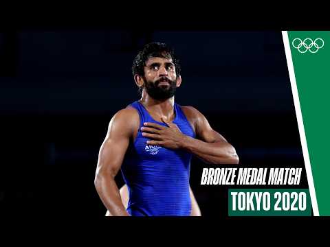 Bajrang Punia wins Bronze! 🇮🇳 Full Wrestling Men's Freestyle 65kg at Tokyo 2020