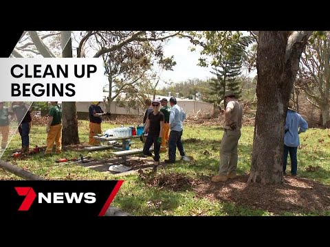 Clean-up begins in South East suburbs devastated by weather disasters | 7 News Australia