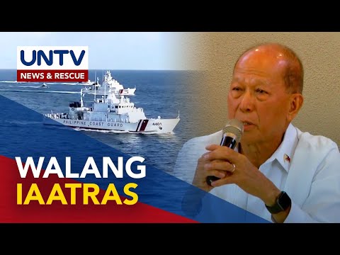 Pamahalaan, iginiit na hindi iaatras ang mga barko ng PH sa West Philippine Sea