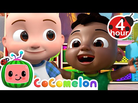 Clean Up Time Song + 5 Hours of CoComelon - Cody's Playtime | Songs for Kids &amp; Nursery Rhymes