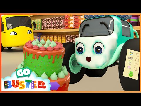 The Great Cake Race | Go Buster - Bus cartoons &amp; Kids stories | Kids Video