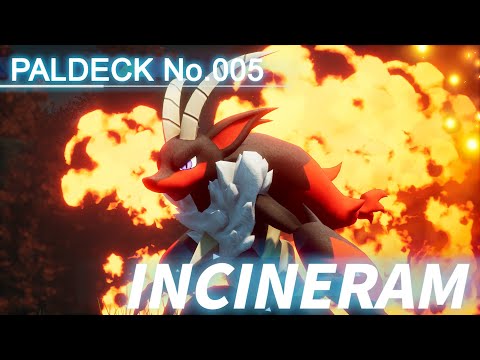 Paldeck | No.005 INCINERAM - Palworld | Gameplay | Pocketpair