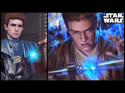 Why Anakin Accidentally Used the DARK SIDE to Create His First Lightsaber - Star Wars Explained