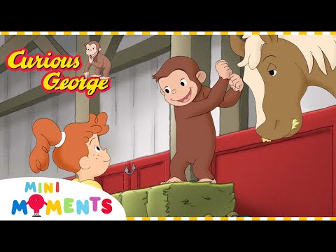 Farmer George 🐓 | Compilation | Curious George | Mini Moments