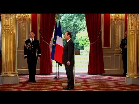 Fran&ccedil;ois Hollande officiellement investi pr&eacute;sident de la R&eacute;publique