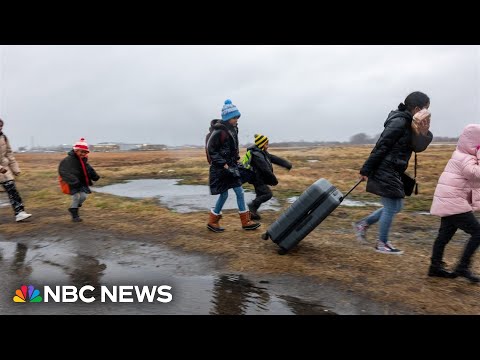 New York City relocates migrants amid winter storm