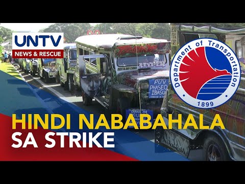 DOTr, naniniwalang hindi masyadong malaki ang epekto ng transport strike