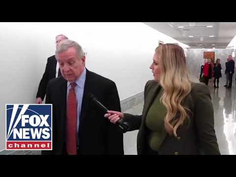 Dem senator confronted over Epstein flight logs