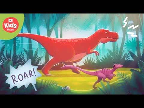 T-Rex vs Velociraptor ? | Dino Dome | ABC Kids listen