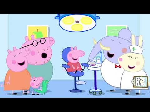 Fun Cartoons for Kids - Peppa Pig Goes To The Dentist