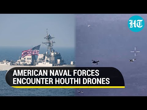 After Israel, Now Houthi Drone Attack On American Forces? U.S. Warship Destroys Drones Over Red Sea