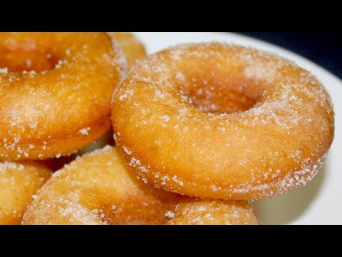 Doughnut/ Donut recipe/ Sugar Doughnuts / fluffy yeast donuts/ The Cookbook