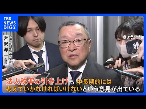 岸田総理　企業への「減税」で賃上げを促す方針が　「増税」論が急浮上　動き出した&ldquo;増税派&rdquo;&nbsp;背景は企業のお金の使い方へ｜TBS&nbsp;NEWS&nbsp;DIG