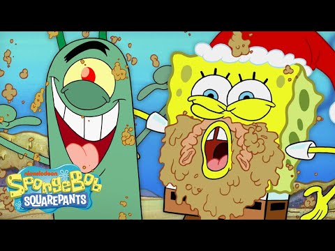 SpongeBob Ice Skates in CHUM! ⛸️ | &quot;Plankton's Old Chum&quot; Full Scene | SpongeBob