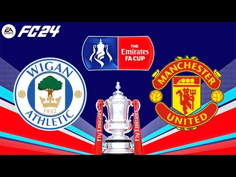 FC 24 | Wigan Athletic vs Manchester United - The Emirates FA Cup 2023 - PS5&trade; Full Gameplay