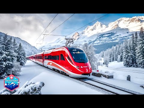 GLACIER EXPRESS SWITZERLAND 🇨🇭 World&rsquo;s Most Beautiful Train Ride in Switzerland