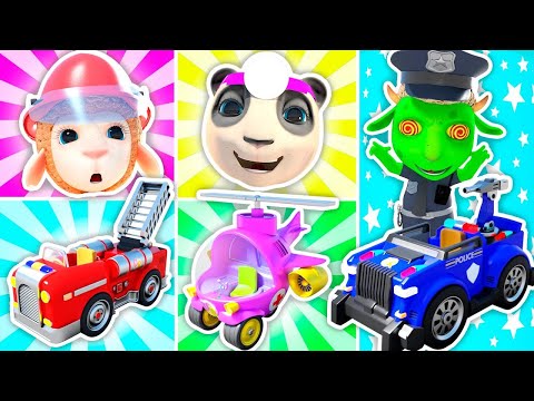 Rescue Team Mission &amp; Funny Adventures | Animated Cartoon for Kids | Dolly and Friends 3D