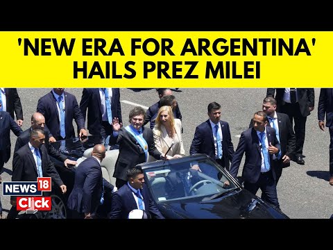 Javier Milei Swears In As Argentina's President, Greets World Leaders | Argentina News | N18V