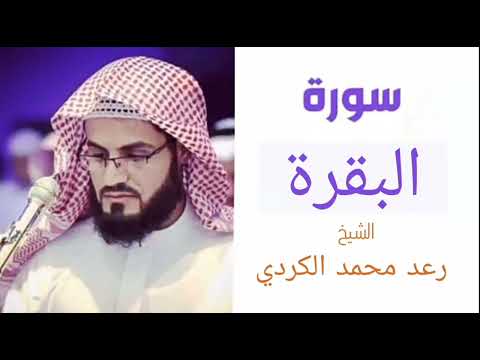 سورة البقرة | بصوت الشيخ رعد محمد الكردي