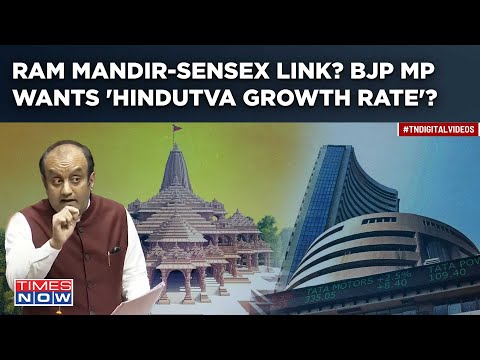 Watch How BJP MP Used &lsquo;Hindutva, Ram Mandir&rsquo; To Destroy &lsquo;Nehru&rsquo;s Hindu Growth Rate&rsquo; In Sansad