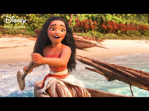 How Far I'll Go | Moana Lyric Video | DISNEY SING-ALONGS