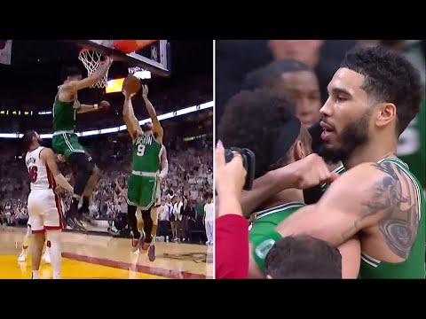 DERRICK WHITE BUZZER-BEATER TO SAVE CELTICS &amp; FORCE GAME 7 🚨