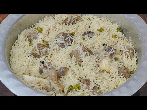 Shahi White Mutton Pulao | White Mutton Pulao | मटन पुलाव