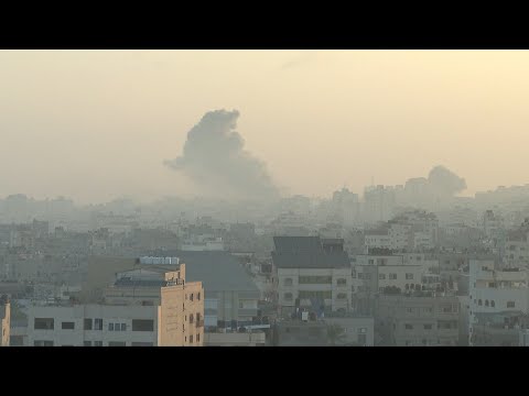 Israeli airstrikes on the Gaza Strip early morning | AFP