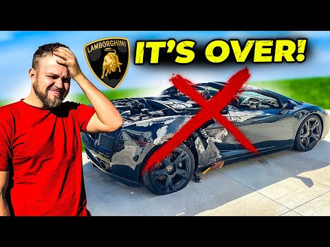 I WAS FORCED TO SELL MY BURNT TWIN TURBO LAMBORGHINI!