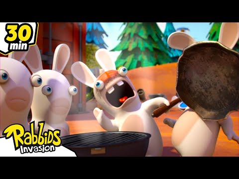 30 Min Compilation The Rabbids are Back | RABBIDS INVASION |  Cartoon For Kids | Animaj Kids