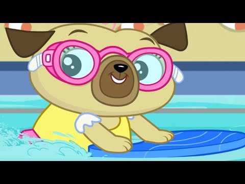 Chip's Swimming Lesson! | Chip &amp; Potato | WildBrain Toons