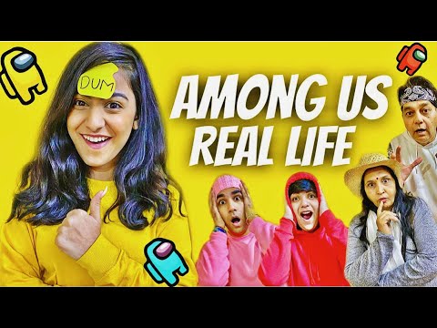 PLAYING AMONG US IN REAL LIFE WITH MY FAMILY PART 2 | Rimorav Vlogs