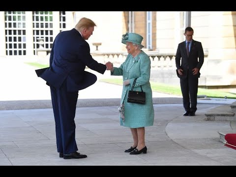 Live: Donald Trump meets the Queen at Buckingham Palace | ITV News