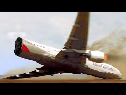 Asiana Airlines Flight 214 - Crash Animation