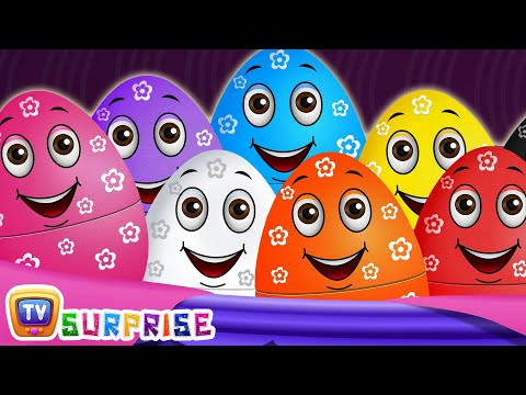 Surprise Eggs Wildlife Toys | Learn Wild Animals &amp; Animal Sounds | ChuChu TV Surprise For Kids