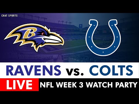 Ravens vs. Colts Live Streaming Scoreboard, Free Play-By-Play, Highlights, Boxscore | NFL Week 3