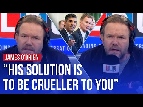 James O'Brien appalled by government's 'cruel' clampdown on incapacity benefits  | LBC