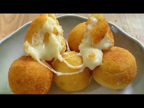 Potato Cheese Balls ! Crispy and cheesy ! Potato recipe