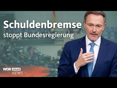 Lindner erl&amp;auml;sst Haushaltssperre: So funktioniert die Schuldenbremse | WDR Aktuelle Stunde