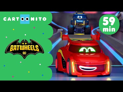 Bigger and Battier Than Ever! | Batwheels | Cartoonito