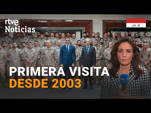 S&Aacute;NCHEZ visita en IRAK a las TROPAS ESPA&Ntilde;OLAS y se compromete a APOYAR la SEGURIDAD del pa&iacute;s | RVTE