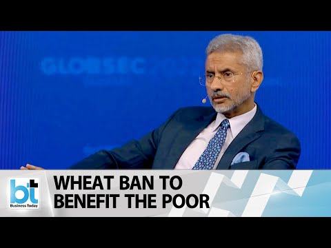 S Jaishankar&rsquo;s replies to the &lsquo;outrage&rsquo; over India banning wheat exports