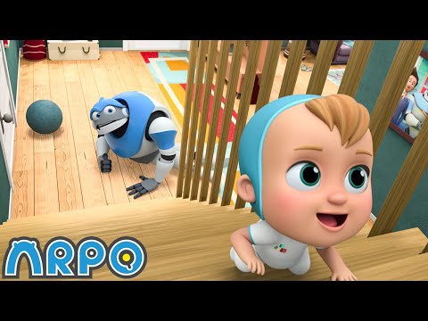 Keep On Moving | ARPO | Moonbug Kids - Funny Cartoons and Animation