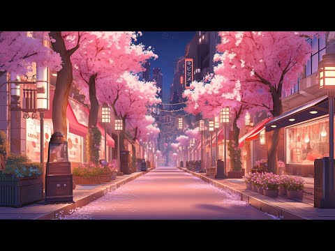 Peaceful Summer Night 🌝 Chill Summer Lofi 🌝 Deep Focus To Study/Work [ Lofi Hip Hop - Lofi Chill ]