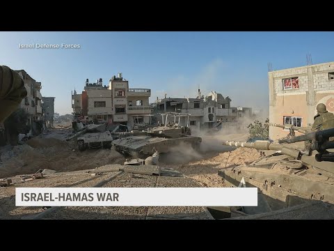 Israel-Hamas War continues as Israeli soldiers push further into Gaza