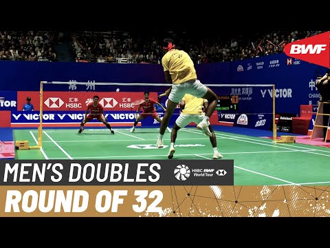 VICTOR China Open 2023 | Fikri/Maulana (INA) vs. Rankireddy/Shetty (IND) [2] | R32