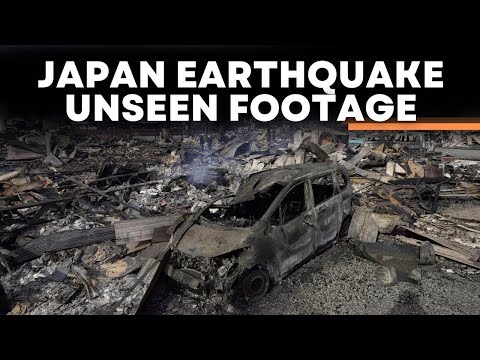 Japan Earthquake News 2024 Live | Watch Horrifying Debris Scenes | Unseen Footage of Quake | Tsunami