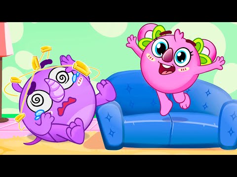 Four in the Bed + BEST KIDS SONGS - Baby Zoo 😻🐨🐰🦁